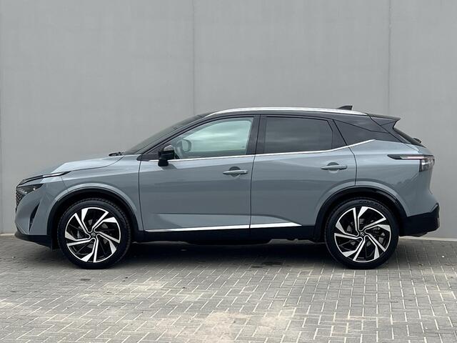 Nissan QASHQAI 1.3 MHEV Xtronic Tekna Plus / Panoramadak / Fabrieksgarantie tot 1-2028 / HUD / BOSE / ACC / Luxe Lederen Bekleding / StoelMassage / Stoel & Stuurwiel Verwarming / Elektr. Stoelen / Elektr. Achterklep / Memory Stoelen / All Season Banden /