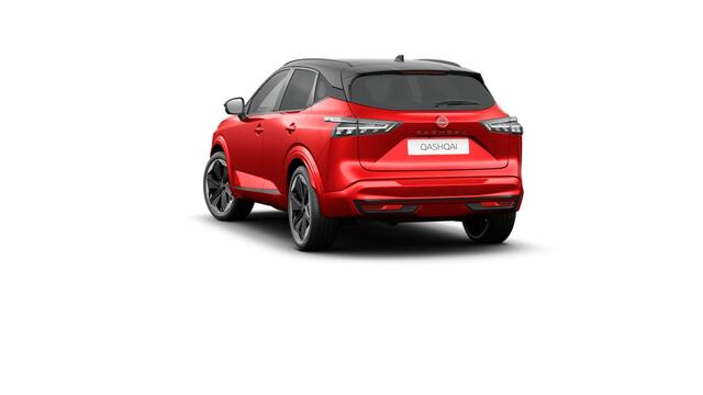 Nissan QASHQAI N-Design + Panoramisch glazen dak + Cold Pack e-Power | 12.3" TFT digitale cockpit | Audiosysteem met DAB, Apple Carplay & Android Auto, USB-aansluiting, stuurwielbediening en 6 luidsprekers | Blind Spot (Warning & Intervention)