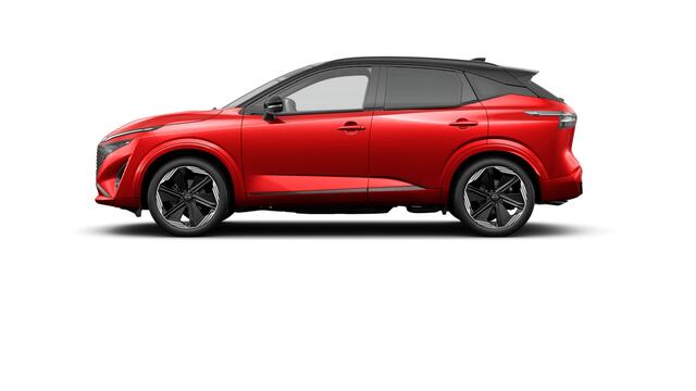 Nissan QASHQAI N-Design + Panoramisch glazen dak + Cold Pack e-Power | 12.3" TFT digitale cockpit | Audiosysteem met DAB, Apple Carplay & Android Auto, USB-aansluiting, stuurwielbediening en 6 luidsprekers | Blind Spot (Warning & Intervention)