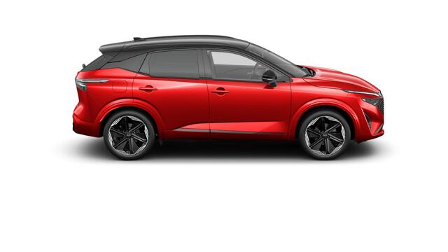 Nissan QASHQAI N-Design + Panoramisch glazen dak + Cold Pack e-Power | 12.3" TFT digitale cockpit | Audiosysteem met DAB, Apple Carplay & Android Auto, USB-aansluiting, stuurwielbediening en 6 luidsprekers | Blind Spot (Warning & Intervention)