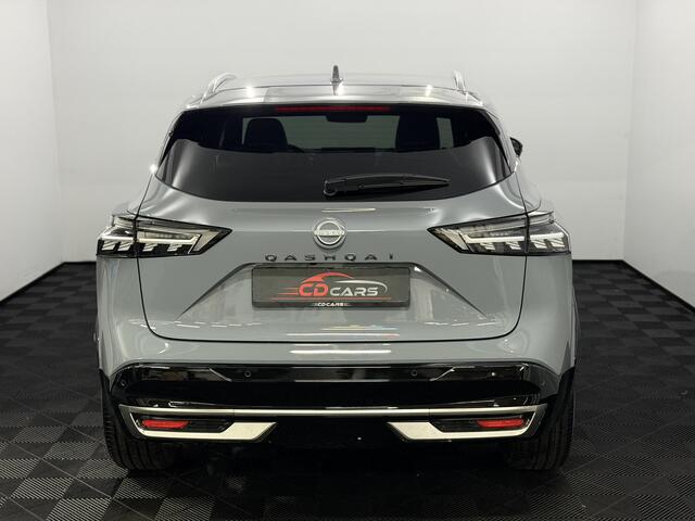 Nissan QASHQAI 1.3 MHEV Xtronic Tekna Plus Panoramadak, 360 Camera, 20 inch velgen, Bose geluidsysteem, Memory stoelen, Head-up display, Navi, Keyless start, Elektrische achterklep, 3 jaar garantie