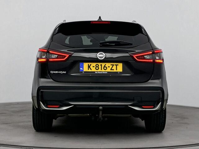 Nissan QASHQAI 1.3 DIG-T Tekna + | airco automatisch | Apple Carplay/Android | cruise control adaptief | dodehoek detectie | LED koplampen | lederen bekleding | lichtmetalen velgen 19" | navigatiesysteem full map | panoramadak |