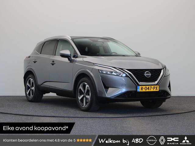 Nissan QASHQAI 1.3 MHEV N-Connecta | Trekhaak | Panoramadak | Rondomzicht camera | Climate control | Adaptieve cruise control | Navigatie |