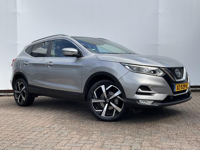 Nissan QASHQAI 1.3 DIG-T Tekna Pano 360° Stoelverw Keyless Hoogzitter Orig.NL Voll.Onderhouden!