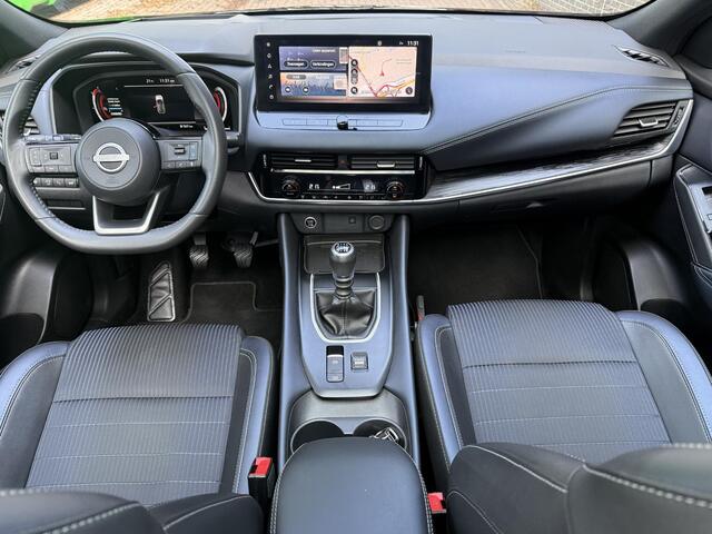 Nissan QASHQAI 1.3 MHEV Tekna / Trekhaak / 1400KG Trekgewicht / Panorama / All Season Banden / Head-Up Display / Elektrische Stoelen / 360º Camera / Keyless / Apple Carplay & Android Auto /