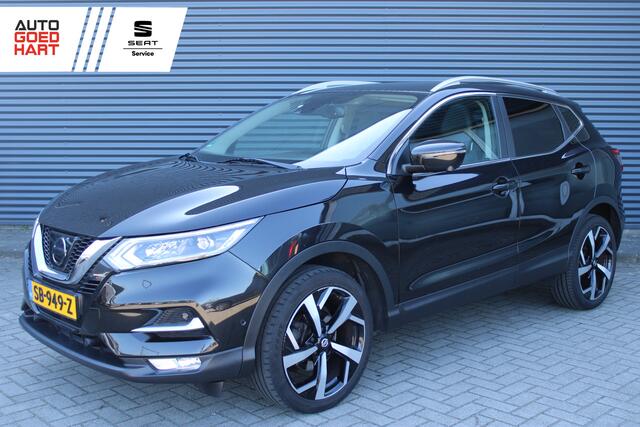 Nissan QASHQAI 1.2 Tekna + Trekhaak Cruise Full-LED NAVI PANO PDC 360° Camera