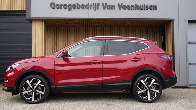 Nissan QASHQAI 1.3 DIG-T 140pk Premium Edition Pano.Dak Nappa-Leder 360-View Trekhaak 19inch LM *1e Eigenaar* 77279km!