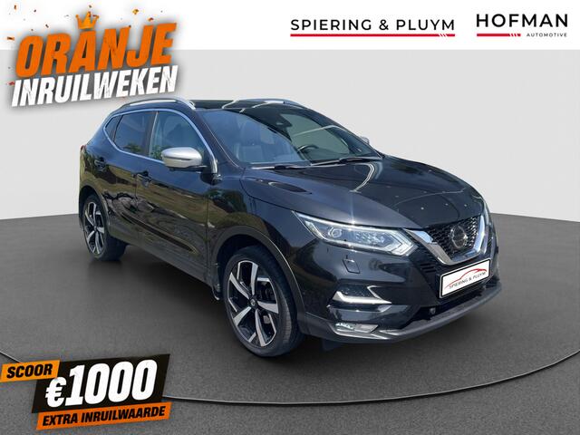 Nissan QASHQAI 1.3 DIG-T Tekna + Panodak | Tr.haak | leder | Bose!