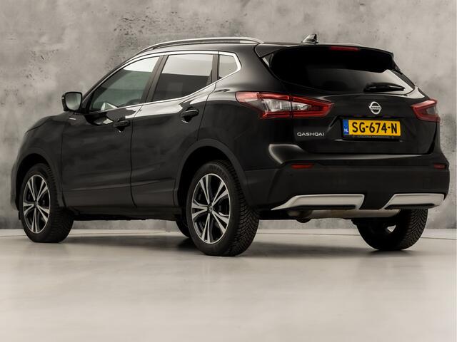 Nissan QASHQAI 1.2 N-Connecta (PANORAMADAK, NAVIGATIE, 360 CAMERA, GETINT GLAS, KEYLESS, SPORTSTOELEN, CRUISE, PARKEERSENSOREN, NIEUWE APK, NIEUWSTAAT)