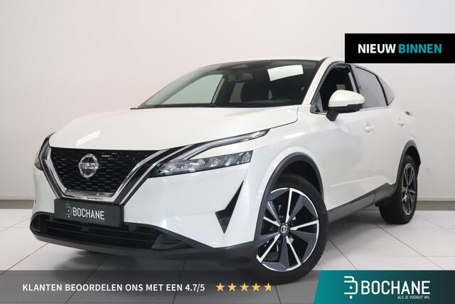 Nissan QASHQAI 1.3 MHEV Xtronic N-Style | 360° Camera | Navigatie | Adaptieve cruise control | LED | AppleCarplay AndroidAuto | Trekhaak | 1800Kg trekken |