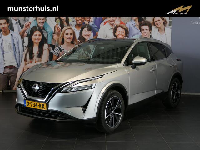 Nissan QASHQAI 1.3 MHEV Xtronic Tekna Panoramadak - Allseasons - Dakrails - Trekhaak! - Headup display