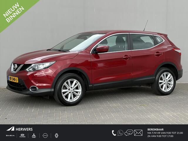 Nissan QASHQAI 1.6 Acenta 163PK / Trekhaak (1500 KG) / Cruise control / 100% dealeronderhouden / Lichtmetalen velgen / Parkeersensoren voor + achter