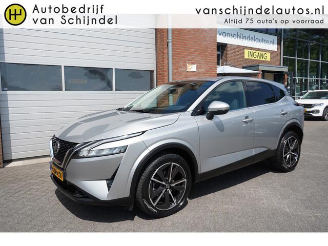Nissan QASHQAI 1.3 MHEV 158PK XTRONIC N-STYLE LUXE ORIGINEEL NEDERLANDS 360CAMERA 19INCH ANDROID/APPLECARPLAY NAVI CLIMA ADAPTIEVE CRUISE PDC V+A KEYLESS ENZ...