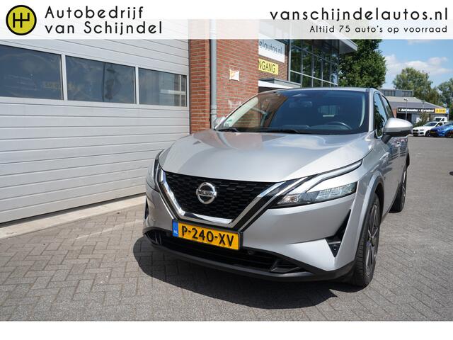 Nissan QASHQAI 1.3 MHEV 158PK XTRONIC N-STYLE LUXE ORIGINEEL NEDERLANDS 360CAMERA 19INCH ANDROID/APPLECARPLAY NAVI CLIMA ADAPTIEVE CRUISE PDC V+A KEYLESS ENZ...