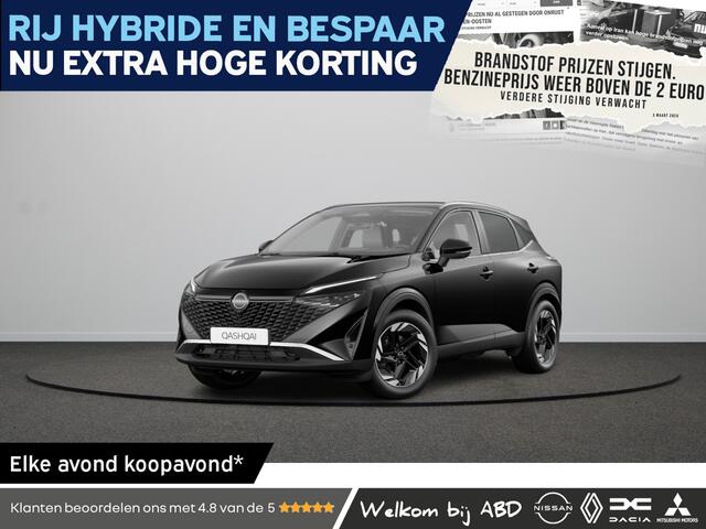 Nissan QASHQAI Business Edition e-Power | 12.3" TFT Digital Cockpit | Advanced Driver Distraction Warning (ADDW) | Apple Carplay® en Android Auto® (via kabel)