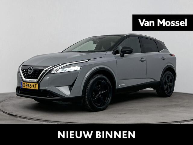 Nissan QASHQAI 1.5 e-Power Black Edition | airco automatisch | Apple Carplay/Android | cruise control adaptief | dodehoekdetectie met correctie | full-LED koplampen | lichtmetalen velgen 18" | navigatiesysteem full map | panoramadak |