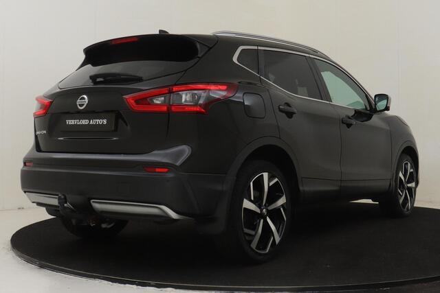 Nissan QASHQAI 1.6 TEKNA + -PANO.DAK|BOSE|360°CAM|MEMORY|KEYLESS|LEDER|DODEHOEK|STOELVERW.|TREKHAAK|19"
