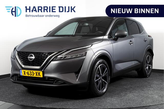 Nissan QASHQAI 1.3 MHEV 140 PK Tekna Orig. NL | Panodak | Elek. Stoel | Elek. Klep | Adapt. Cruise | PDC | 360 Camera | NAV + App. Connect | ECC | Trekhaak | LM 19" |
