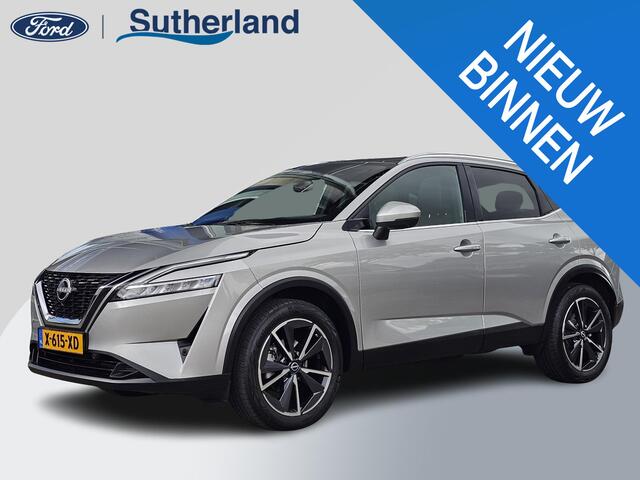 Nissan QASHQAI 1.3 MHEV Xtronic Tekna Zéér luxe | 1ste eigenaar | Dealeronderhouden | Full led | Virtual cockpit | Adaptive cruise | Head-up protectie | Elek. bedienbare achterklep etc.