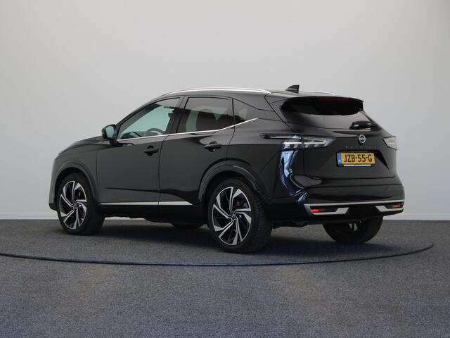 Nissan QASHQAI 158pk MHEV Xtronic Tekna Plus | Panorma dak | Lederen bekleding | BOSE audio | Rondomzicht camera | Sfeerverlichting | Pilot Assist | 1800KG trekgewicht! |