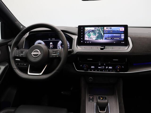Nissan QASHQAI 158pk MHEV Xtronic Tekna Plus | Panorma dak | Lederen bekleding | BOSE audio | Rondomzicht camera | Sfeerverlichting | Pilot Assist | 1800KG trekgewicht! |