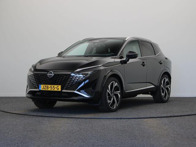 Nissan QASHQAI 158pk MHEV Xtronic Tekna Plus | Panorma dak | Lederen bekleding | BOSE audio | Rondomzicht camera | Sfeerverlichting | Pilot Assist | 1800KG trekgewicht! |