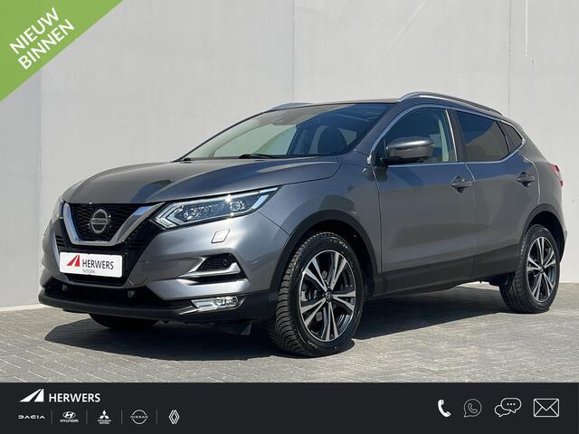 Nissan QASHQAI 1.3 DIG-T N-Connecta / Dealer onderhouden / Panorama dak / 1.500 kg trekgewicht / Navigatie / Camera 360° / Apple Carplay Android / Stoelverwarming / 18" LM wielen & All Season banden /
