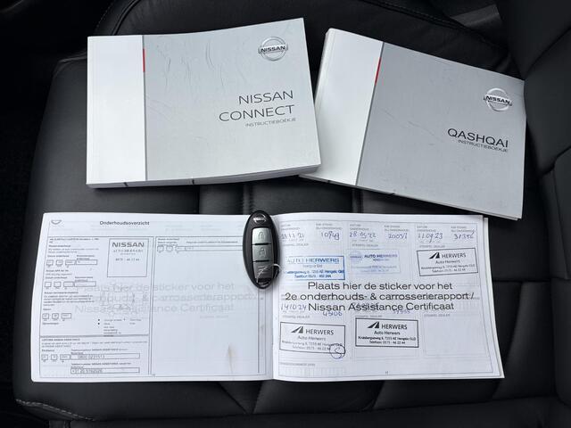 Nissan QASHQAI 1.3 DIG-T Tekna + / Trekhaak (1500 KG) / Adaptieve Cruise Control / 100% dealer onderhouden / BOSE / Panoramadak / 360 graden camera / Apple Carplay & Android Auto