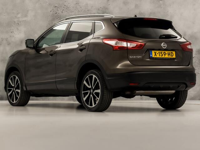 Nissan QASHQAI 1.6 dCi Tekna 4WD (PANORAMADAK, NAVIGATIE, LEDER, 360 CAMERA, ELEK SPORTSTOELEN, STOELVERWARMING, GETINT GLAS, CRUISE, NIEUWSTAAT)