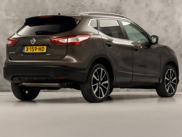 Nissan QASHQAI 1.6 dCi Tekna 4WD (PANORAMADAK, NAVIGATIE, LEDER, 360 CAMERA, ELEK SPORTSTOELEN, STOELVERWARMING, GETINT GLAS, CRUISE, NIEUWSTAAT)