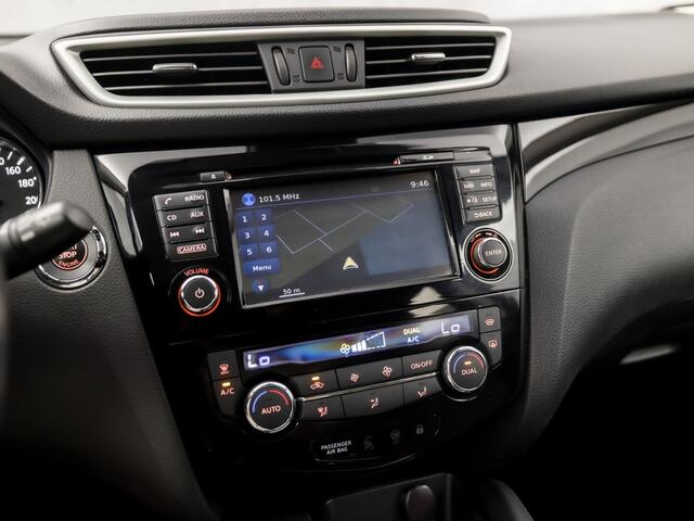 Nissan QASHQAI 1.6 dCi Tekna 4WD (PANORAMADAK, NAVIGATIE, LEDER, 360 CAMERA, ELEK SPORTSTOELEN, STOELVERWARMING, GETINT GLAS, CRUISE, NIEUWSTAAT)