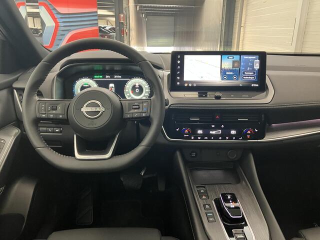 Nissan QASHQAI 1.5 e-Power Tekna / ¤4.000,- Nissan Voorraadvoordeel / Nieuw uit Voorraad Leverbaar / Lederen Bekleding / Panoramadak / Stoel- en Stuurverwarming / Google Maps Navigatie / Verwarmde Voorruit / HUD / Elektrische Kofferbak /