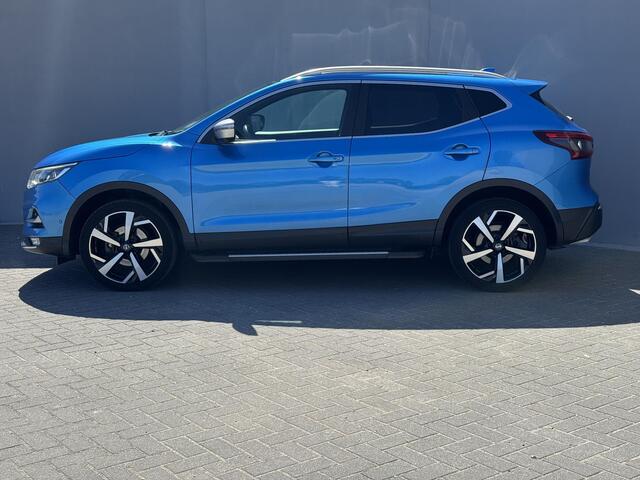 Nissan QASHQAI 1.6 Tekna + / 1.500 KG Trekgewicht / Panoramadak / Voorruitverwarming / Bose Audio /Lederen bekleding / Stoelverwarming / Cruise control / Lane assist / Dode hoek detectie / Keyless entry