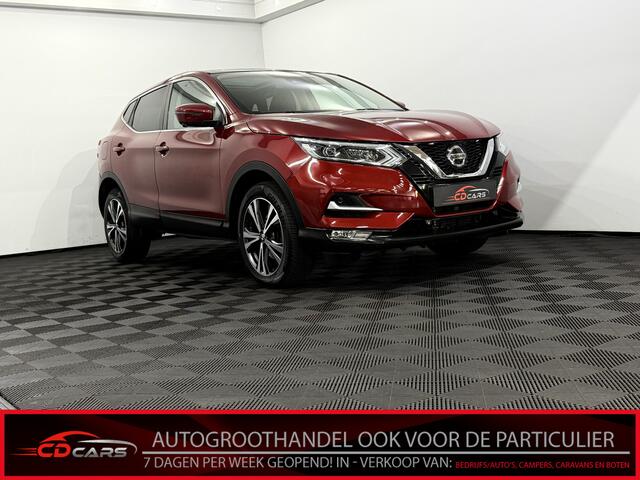 Nissan QASHQAI 1.2 N-Connecta Panoramadak, 360 Camera, Navi, Keyless start, Cruise control, Clima, Lichtmetalen velgen, Mistlamp