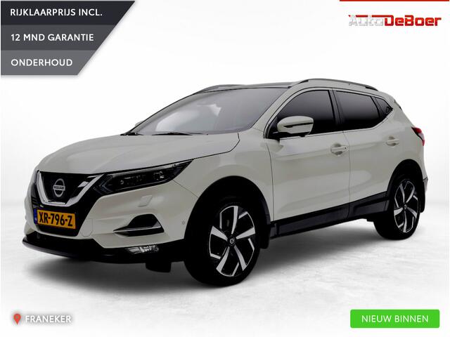 Nissan QASHQAI 1.2 Tekna + | Trekhaak | Leder | Voorstoelen verwarmd | 360 Graden camera