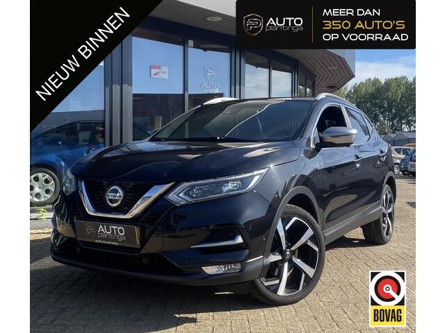 Nissan QASHQAI 1.2 Tekna + 116PK | ZEER LUXE | AUTOMAAT | 2e Eigenaar | NL AUTO | NAP | BOSE | Trekhaak | 360 Camera | Panoramadak | Leder | Memory | Elektrische Stoel | 19 Inch | Keyless |