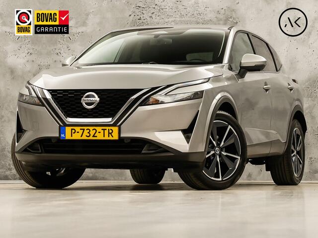 Nissan QASHQAI 1.3 MHEV N-Style (GROOT NAVI, 1e EIGENAAR, APPLE CARPLAY, CLIMATE, 360 CAMERA, GETINT GLAS, SPORTSTOELEN, ADAPTIVE CRUISE, LANE ASSIST, NIEUWSTAAT)
