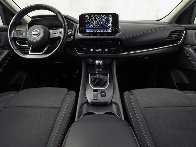 Nissan QASHQAI 1.3 MHEV N-Style (GROOT NAVI, 1e EIGENAAR, APPLE CARPLAY, CLIMATE, 360 CAMERA, GETINT GLAS, SPORTSTOELEN, ADAPTIVE CRUISE, LANE ASSIST, NIEUWSTAAT)