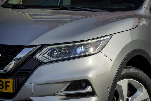 Nissan QASHQAI 1.3 DIG-T 141PK! Business Edition BJ2020 Lmv 17" | Led V+A | Pdc | Keyless entry | Panoramadak | Verwarmde voorruit | 360° Camera | Navi | Climate control | Cruise control | Elek. Be stoel | Verwarmde voorstoelen | Extra getint glas
