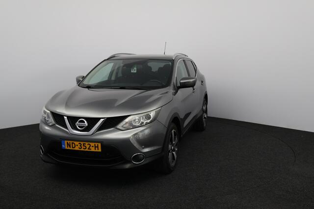 Nissan QASHQAI 1.2 N-Connecta/ Trekhaak/ Panorama-Dak/ 18'' LMV/ Keyless/ 360° Camera/ Lane-Assist./ Navi/ Clima/ Cruise/ Elek. pakket/ Isofix/ Bluetooth/ Multi. LEDER. Stuur/ Mistl./ PDC V+A/ Extra getint glas/ Dakrails.