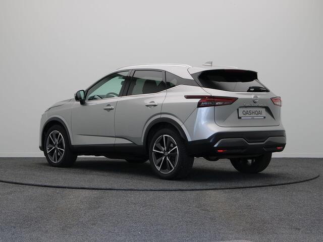 Nissan QASHQAI 1.3 MHEV Xtronic Tekna Plus | Lederen bekleding | Elektrisch voorstoelen met geheugen | BOSE audio | Stoel, stuur en voorruitverwarming | Headup-display | Panoramadak |