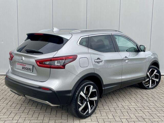 Nissan QASHQAI 1.6 DIG-T 163 Pk Tekna Plus Navigatie, Panoramadak, Leder, LED, 19"Lm, 360 Camera, Stoel verwarming,