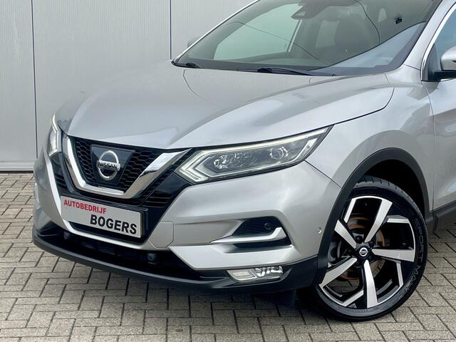 Nissan QASHQAI 1.6 DIG-T 163 Pk Tekna Plus Navigatie, Panoramadak, Leder, LED, 19"Lm, 360 Camera, Stoel verwarming,