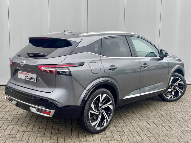 Nissan QASHQAI 1.3 MHEV Tekna Plus Automaat Navigatie, Panoramadak, 20"lm, LED, Bose, 360 Camera, Pro-Pilot, Head Up Display