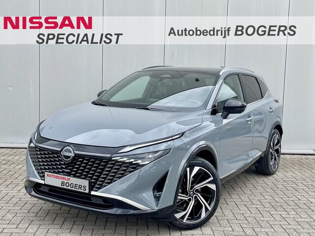 Nissan QASHQAI 1.3 MHEV Tekna Plus Automaat Navigatie, Panoramadak, 20"lm, LED, Bose, 360 Camera, Pro-Pilot, Head Up Display