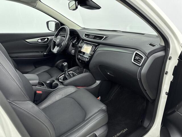 Nissan QASHQAI 1.2 Tekna 115PK | Panoramadak | Navigatie | 360 Graden Camera | Stoelverwarming | Climate Control | 19'' Inch Velgen | Half-Lederen Bekleding