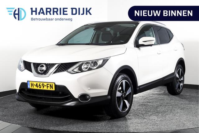 Nissan QASHQAI 1.2 116 PK N-Connecta | Panodak | Afn. Trekhaak | Cruise | 360 camera | PDC | NAV | Auto.Airco | LM 18" | All Seasons |