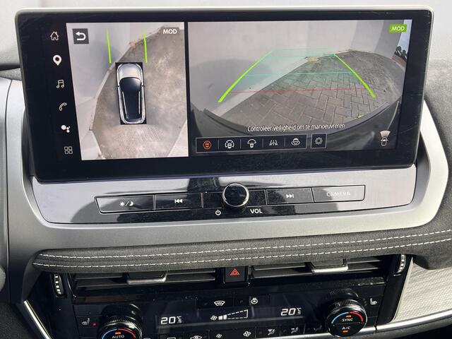 Nissan QASHQAI 1.3 MHEV Xtronic Tekna Plus / Dealer onderhouden / 10 jaar Nissan More / Panorama dak / Stoelmassage / Stuur- en stoelverwarming / HUD / Navigatie / Leder / Elektrische stoelen & klep / Apple Carplay Android / 20" LM wielen & All Season banden /