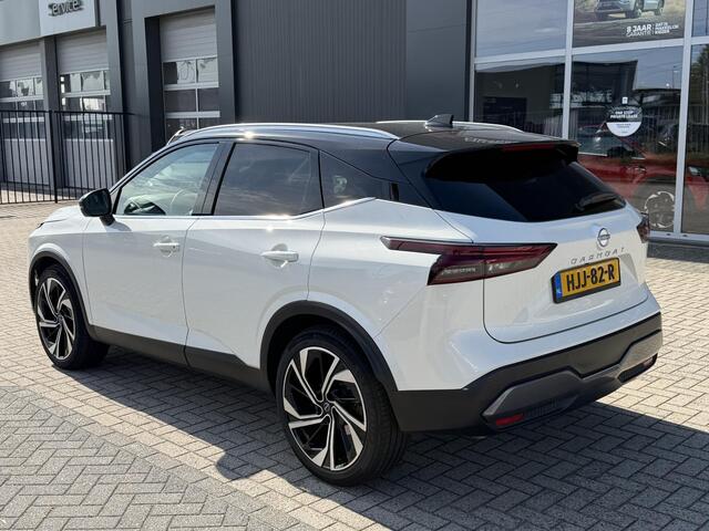 Nissan QASHQAI 1.3 MHEV Xtronic Tekna Plus | BOSE | Leder | Panoramadak | 360° camera | Head-Up Display | Stoel- en stuurverwarming