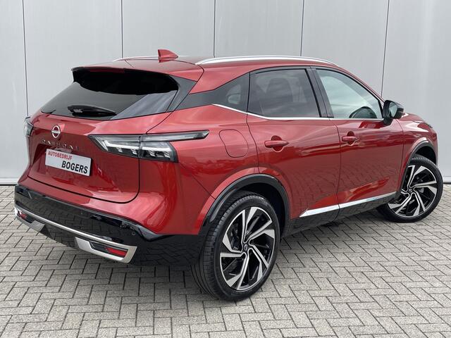 Nissan QASHQAI 1.3 MHEV Tekna Plus Automaat Navigatie, Panoramadak, 20"lm, LED, Bose, 360 Camera, Pro-Pilot, Head Up Display